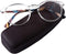 DOOViC Italy Design Fashion Reading Glasses for Women Men Stylish Clear Frames Readers with Case +1.50 Strength...