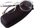 DOOViC Italy Design Fashion Reading Glasses for Women Men Stylish Clear Frames Readers with Case +1.50 Strength...