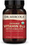 Dr. Mercola Organic Chewable Vitamin B12, 30 Servings (30 Tablets), Natural Cherry Flavor, Dietary Supplement, Supports Energy Production and Ment...