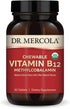 Dr. Mercola Organic Chewable Vitamin B12, 30 Servings (30 Tablets), Natural Cherry Flavor, Dietary Supplement, Supports Energy Production and Ment...