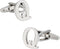 Letter Q Cufflinks Monogram Men's Initial Cuff Links with Travel Presentation Gift Box Wedding Groomsmen Groom Party...
