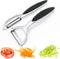 Vegetable Peeler for Kitchen, NewGF Fruit Potato Carrot Apple Peeler, Good Grip and Durable Y and I Shaped Stainless Steel Peelers, with Ergonomic...