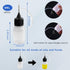 3PCS Needle Tip Glue Bottle, 5ML Blunt Needle Tip Precision Applicator Oil Bottles with Funnel, Empty Applicator Glue Oiler Squeeze Bottle for for...