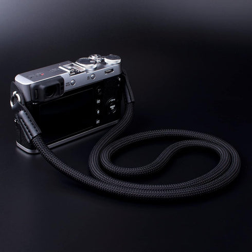 Camera Strap,Climbing Rope Camera Strap for Round Hole Interface DSLR SLR Mirrorless Camera Neck Shoulder Strap 100cm Black...