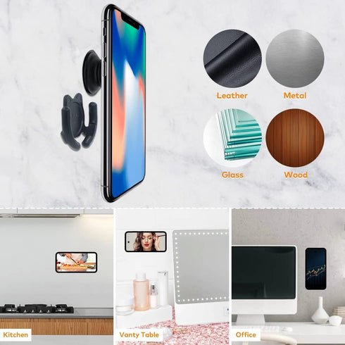 Multi-Surface Holder Car Mount 1 Pack Compatible for Popsocket Grip Holder for Pop Mount Device Support Accessory Home Office Desk Wall Mount Cute...