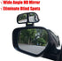Universal Car Blind Spot Mirror, Wide Angle Side Mirror, Adjustable Assisted Driving HD Rearview Mirror (Left/Right)...