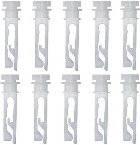 The Stem 10Pack for Vanes Carrier of 3-1/2" or 5" Vertical Blinds Components Used for Iron Headrail of Vertical Blinds Accessories...