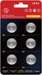 AG12 Battery L1142 Battery LR43 Battery SR43 D386 D301 186 SR43 1.5v Premium Alkaline Button Batteries?5-Year Shelf Life?(6 Count)...