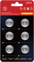 AG12 Battery L1142 Battery LR43 Battery SR43 D386 D301 186 SR43 1.5v Premium Alkaline Button Batteries?5-Year Shelf Life?(6 Count)...