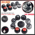 Hacreyatu 5 Speed Gear Shift Knob Sitck Head Leather Gloss Black Cap Replacement?Compatible with Fiat 500 500C 2007-2018 (5 Speed Carbon 1)...