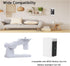 Camera Wall Mount Compatible with Wyze Battery Cam Pro, Camera Corner Mounting Bracket 180°Adjustable Security Camera Ceiling Mount for Drill Inst...