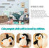 Penguin Stuffed Animal Plush Gifts for Kids, Cute Penguin Plushie Toy Doll, 8.7"...