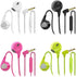 Headphones Heavy Bass Stereo Earphones Earbuds Noise Isolating Tangle Free Headsets in Ear Headphones with Remote & Microphone,for iOS and Android...