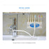 Water Flosser for Family Use 3 Jet Tips & 3 Toothbrush for Faucet & Shower, Oral Irrigator Non-Electric Safety , Dental Oral Care Tooth Cleaning...