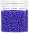 Opaque Dark Blue Color Loose Seed Beads About 4000pcs in Box 8/0 Glass Craft Seed Beads for Jewelry Making, Hole 0.7mm (Dark Blue)...
