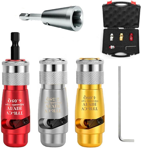 Wire Stripper for Drill, Drill Wire Stripping Tool Attachment, Wire Stripping and Twisting Tool, Electric Drill Wire Stripper and Twister, Quick E...