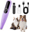 Dog Paw Trimmer with LED Light?Cordless Rechargeable Dog Clippers?Low Noise Dog and Cat Clippers?Pet Grooming Clippers Hair Trimmer...