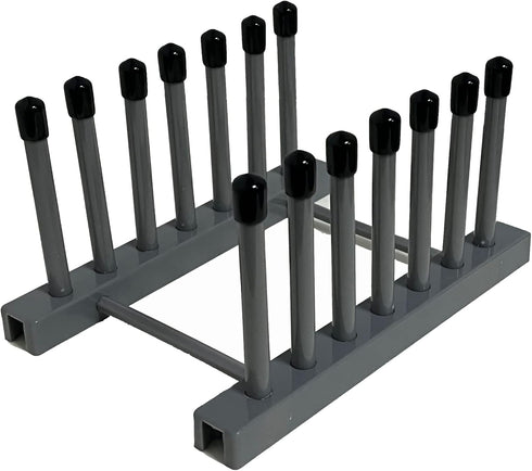 Pmsanzay Vinyl Record Storage Holder Stand cleaning device drying rack Display - With Silicone top?Keep your records scratch free?– Holds up to 6 ...