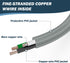 6Ft 3 Prong Power Cord Kit for RadonAway Radon Fans and Spruce Dryer Boost Fans, 18 Gauge Power Cord Also for Small Power Tools...