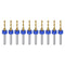 uxcell 10pcs PCB Drill Bits 1/8" Shank 2.05mm Titanium Coated Carbide Micro Twist Mini Drill Bits Set Rotary Drilling Tool for Print Circuit Board...