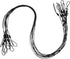 HOMSFOU 10pcs Stylus Tether Plastic Elastic Tether Lanyard for Touch Pens Anti-Lose Tablet Pens Coil Spring Straps Perfect Tool to Tether a Drawin...