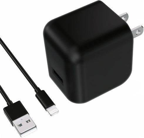 TALK WORKS USB Cable Compatible w/iPhone 14/14 Plus/14 Pro/14 Pro Max, 13/13 Mini/13 Pro/Max, 12/Mini/Pro/Max, Phone, AirPods, iPad-5' Lightning C...