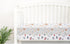 2 Pack Crib Sheets for Girls Boys, 38" x 26" Portable Pack N Play Sheets Fitted for Pack and Play Mattress and Mini Crib Mattress, Ultra Soft Cart...
