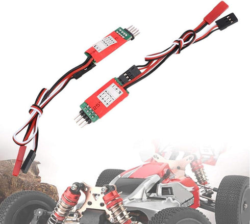 RC Lights Controller,The Third Channel Control Switch Receiver Cord Model Car Lights Controller for RC Model Car Spare Parts...