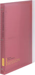 Maruman F584-08 Loose Leaf Binder, A4, Session, 30 Holes, Pink...