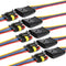 5Pin Connector,16AWG Way Car Waterproof Electrical Connector, Auto Electrical Wire Connectors Marine for Car, Truck, Boat, and Other Wire Connecti...