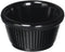 Winco Fluted Ramekins, 2-Ounce, Black...