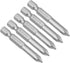 uxcell 5 Pcs 6mm PH1 Magnetic Phillips Screwdriver Bits, 1/4 Inch Hex Shank 2-inch Length S2 Power Tool...