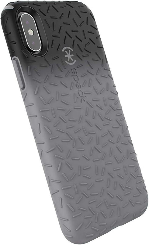 Speck Products CandyShell Fit iPhone XS/iPhone X Case, Black Ombre Gunmetal/Gunmetal Grey...