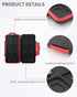 Memory Card Case Water-Resistant Anti-Shock Card Carrying Case Holder Storage Organizer Protector for 12 SD SDXC SDHC Card + 12 Micro SD MSD TF Ca...
