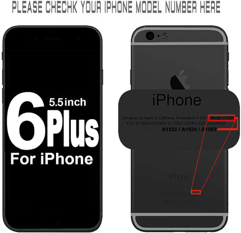 Johncase OEM Charging Port Dock Connector Flex Cable w/Microphone + Headphone Audio Jack Port Ribbon Replacement Part Compatible for iPhone 6 Plus...