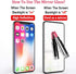 2 Pack?Mirror Effect?Ip X Xs Screen Protector Compatible With Apple iPhone X S Tempered Glass I Phone 10 Sx 10xs 10s Film Ix Ixs Xphone Protection...