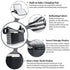 Baby Stroller Organizer Bag for Mom also Converts to a Stylish Shoulder Bag | BONUS Changing Pad | TWO Cup Holders | Mesh Pocket for iPhones, iPad...