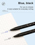 Gel Ink Pens 12PCS Erasable, with Eraser 0.5mm Fine Point Black/Blue 12 Constellations Ink Medium Point Creativity for Journaling Writing Drawing ...