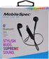 MobileSpec MBS11301 Bluetooth Fashion Earbuds - Black......
