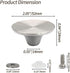 1pc Dutch Oven Knob, Stainless Steel Lid Knob Replacement for Enameled Ceramic Cast Iron Dutch Oven Pot Lid...