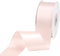 VATIN Double Face Sideshow Rose Satin Ribbon 1-1/2" Continuous 25 Yards,White Polyester Fabric Ribbon use for Bows Bouquet, Gift Wrapping, Floral ...