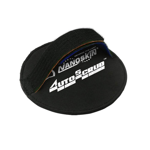 Nanoskin AUTOSCRUB 5 3/4" Hand Strap Applicator – Clay Bar Alternative for Removing Contaminants from Paint, Glass, Plastic, and Metal | Compatibl...