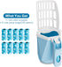 Cat Litter Scooper with Holder Kitty Litter Scoop with Bag, Cat Litter Shovel with 150 Refill Bags, Portable Cat Poop Scooper Cat Litter Container...