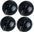 Swess 316220009 Range Burner Knob for Compatible with 316220009 Knob 1379610 AP4322122 1379610 AH1991531 PS1991531?4 Pack?