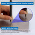 Spring Nail Set,Dual Head Nail Setter,4pcs Hammerless Door Hinge Pin Removal Tool,Striking Force Spring Loaded Nail Punch?1/8-in, 3/32-in, 3/16-in...