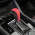 Compatible with DIY Genuine Leather Gear Shift Knob Cover Interior Accessories Protective Cover for Mazda CX-30 2020-2021 Mazda 3/Mazda 3 Hatchbac...
