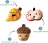 Fringe Studio Plush Dog Toy, Falling for You, 3 Piece Set, Pet Shop Collection (289540)...