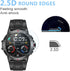 Screen Protector Compatible for Jdcrsj Military S66 Smart Watch 1.52" (3 Pack) 9H Tempered Glass Film Compatible for Nehcovbo, Bvlrksc NX8 Smart W...
