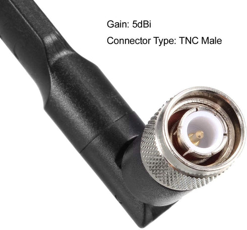 uxcell GSM LTE Antenna 3G 4G 5dBi High Gain 780-960/1710-2700MHz TNC Male Connector Direction Foldable Paddle Type...