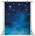 Mocsicka Starry Night Backdrops Blue Night Sky Photo Background Birthday Party Banner Supplies 5x7ft Vinyl Shining Star Newborn Baby Portrait Phot...
